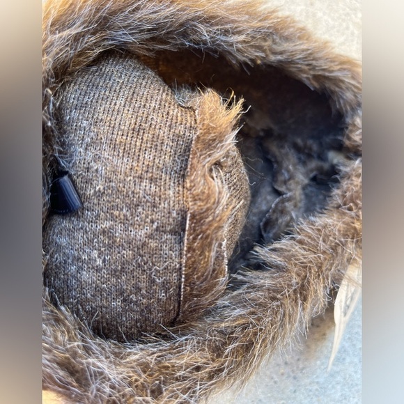 Kid's Coonskin Cap Brown Daniel Boone S Western Classic USA Frontier Skinner - Picture 6 of 8